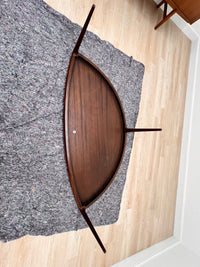 Mid Century Half Moon Table by Silkeborg of Denmark