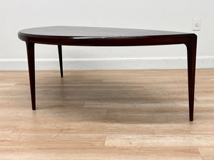 Mid Century Half Moon Table by Silkeborg of Denmark