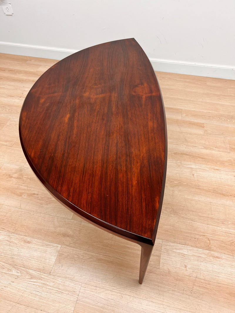 Mid Century Half Moon Table by Silkeborg of Denmark