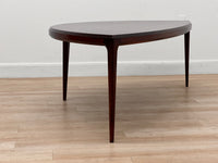 Mid Century Half Moon Table by Silkeborg of Denmark