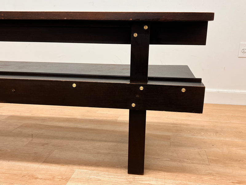 1960s Modernist Church Pew/Bench