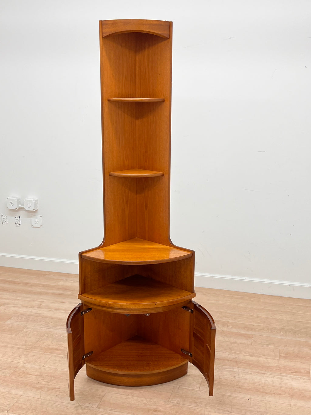 Mid Century Corner Unit/Bookshelves By Nathan Furniture of London