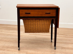 Mid Century Sewing trolley made in Denmark