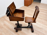 Mid Century School desk 1950s