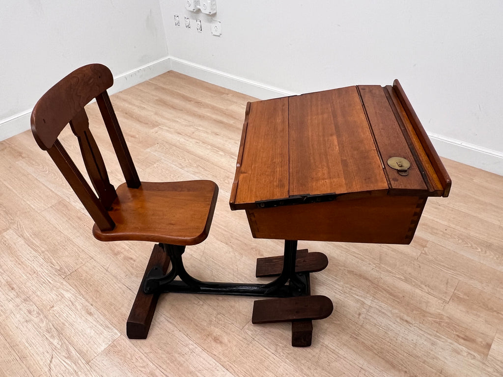 Mid Century School desk 1950s