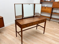 Mid Century Triple Mirror Vanity by Loughborough Furniture