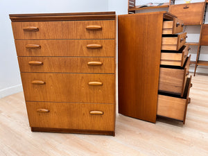 Mid Century Pair of Dressers/Drawers  by William Lawrence