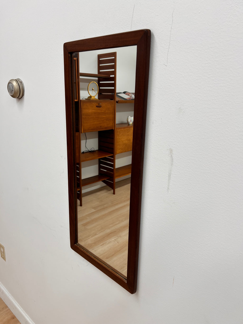 Mid Century Mirror made in Denmark