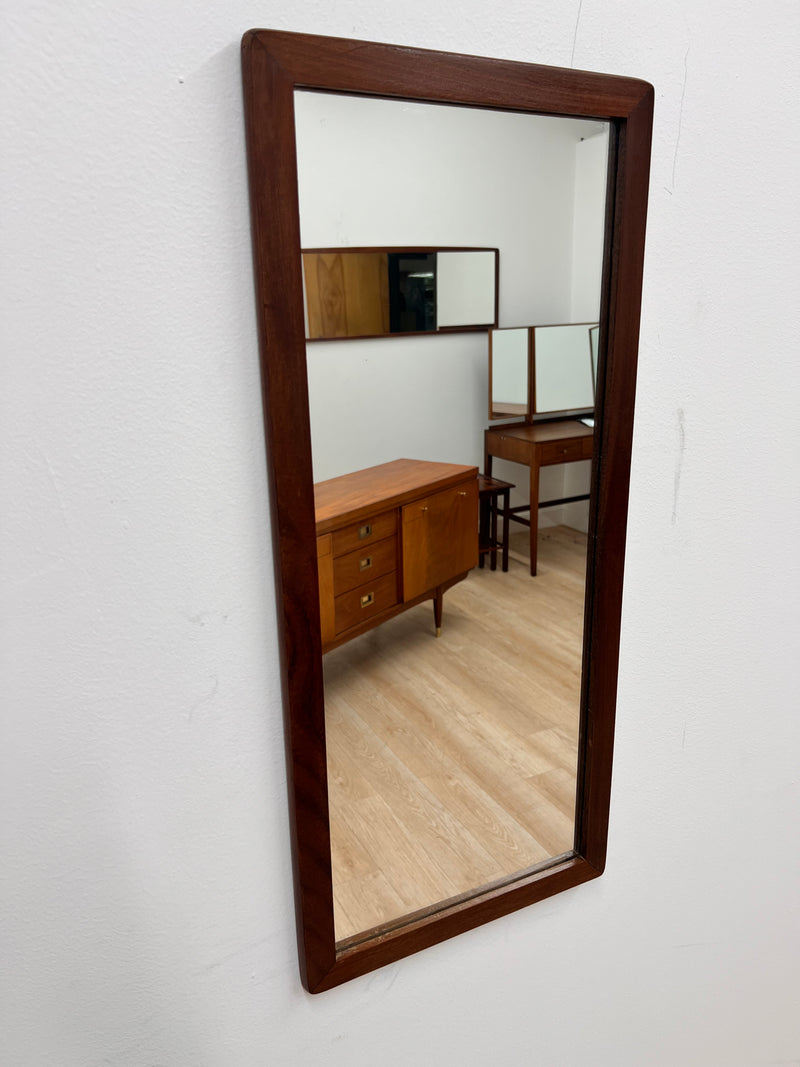 Mid Century Mirror made in Denmark