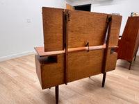 Mid Century Triple Mirror Vanity by G Plan