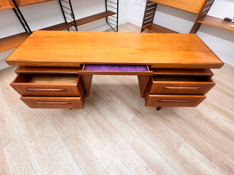 Mid Century Teak Desk by VB Wilkins for G Plan