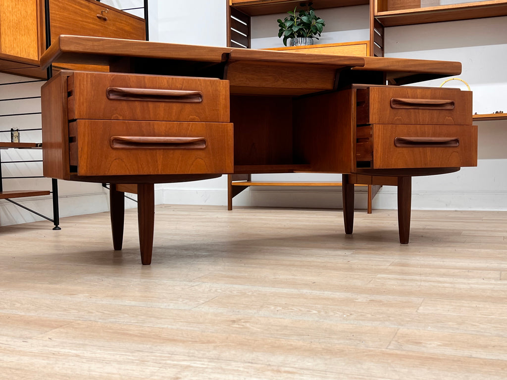 Mid Century Teak Desk by VB Wilkins for G Plan