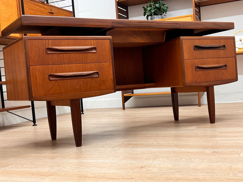 Mid Century Teak Desk by VB Wilkins for G Plan
