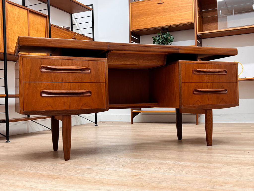 Mid Century Teak Desk by VB Wilkins for G Plan