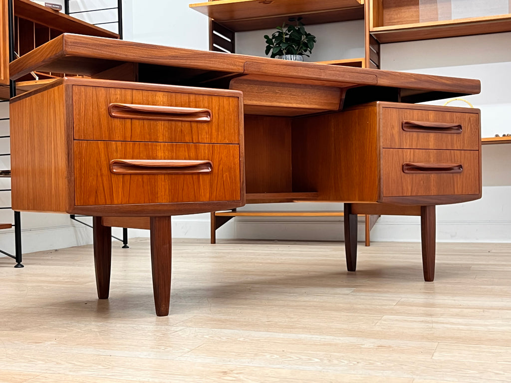Mid Century Teak Desk by VB Wilkins for G Plan