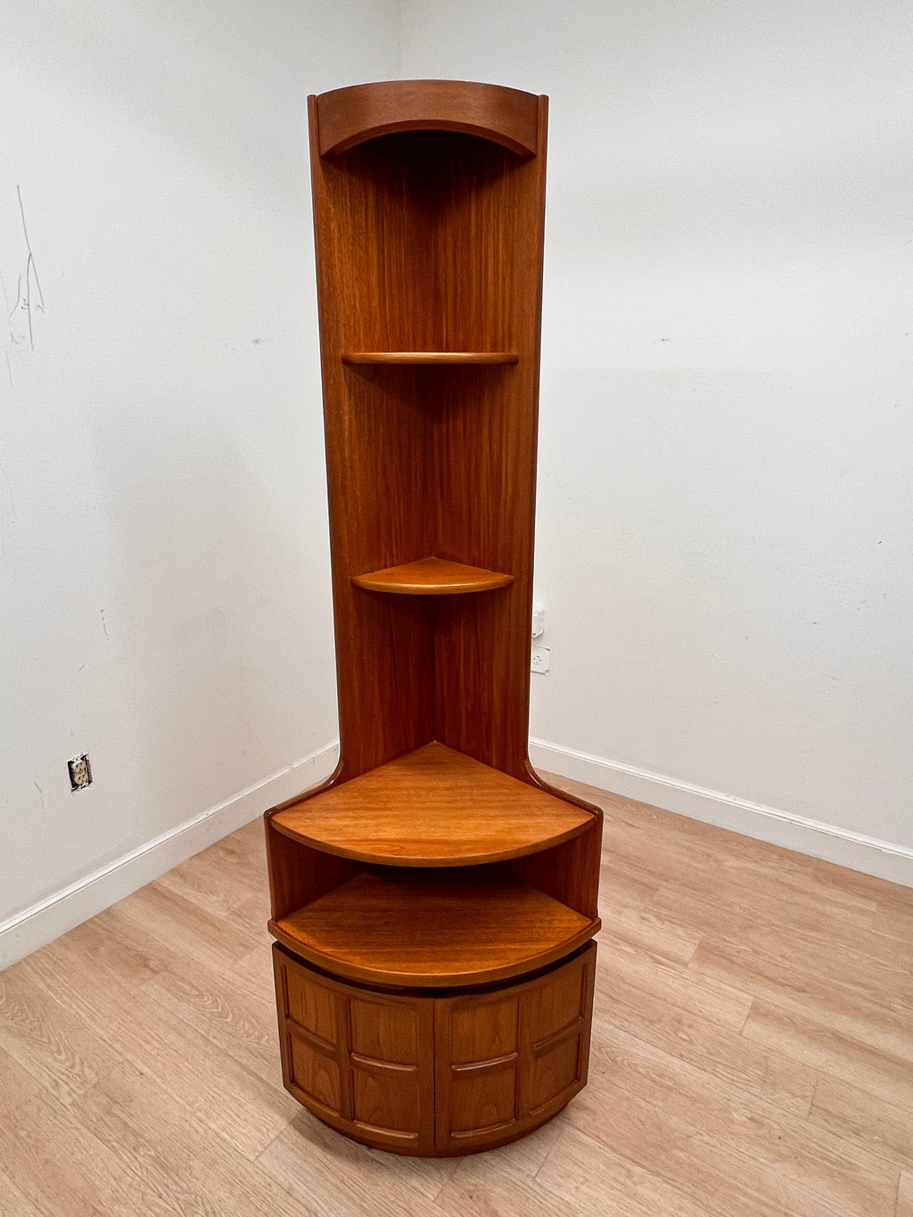 Mid Century Corner Unit/Bookshelves By Nathan Furniture of London