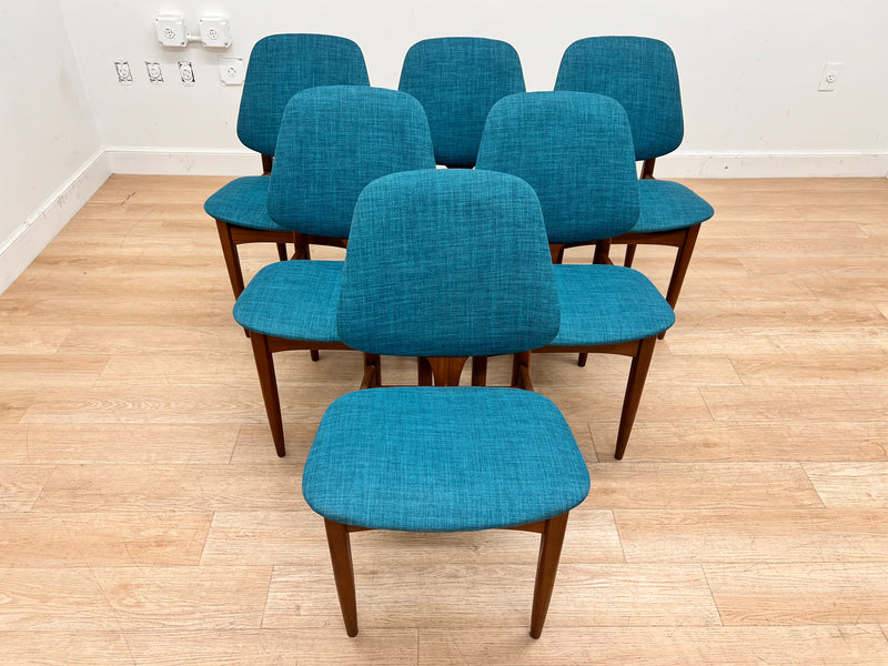 Mid Century Dining Chairs by Elliots of Newbury