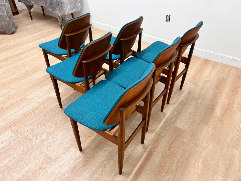Mid Century Dining Chairs by Elliots of Newbury