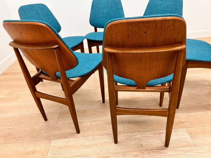 Mid Century Dining Chairs by Elliots of Newbury