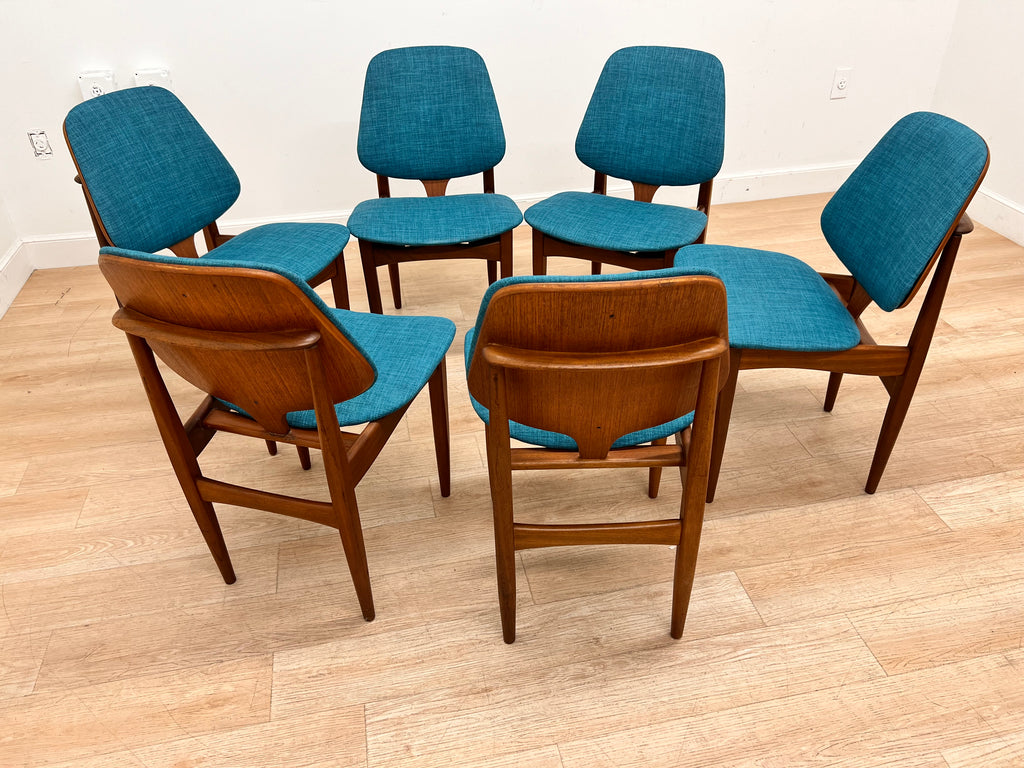 Mid Century Dining Chairs by Elliots of Newbury