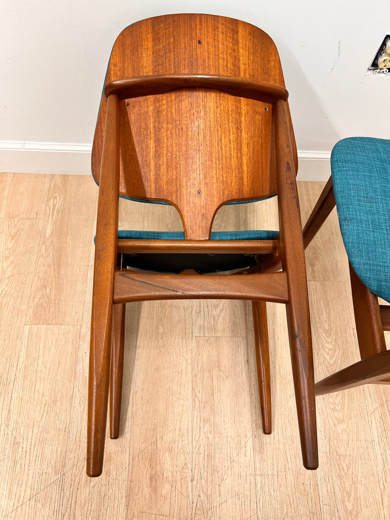 Mid Century Dining Chairs by Elliots of Newbury