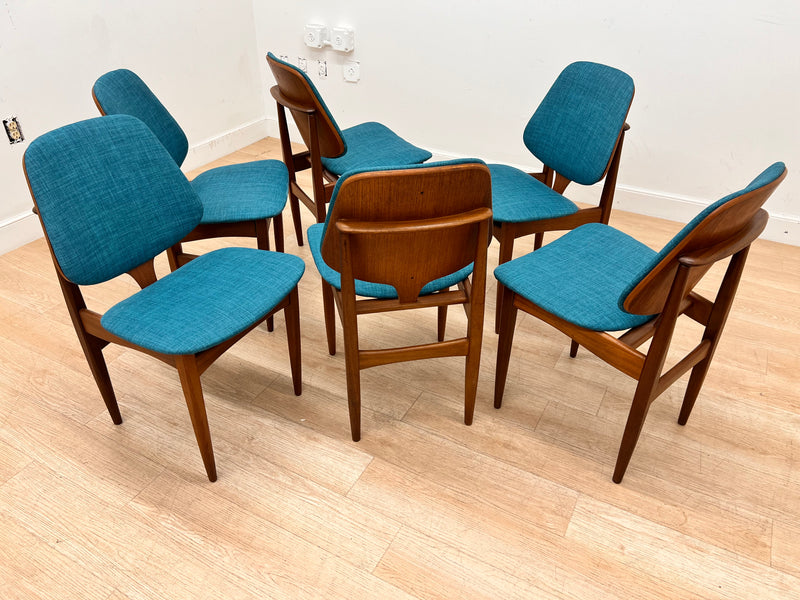 Mid Century Dining Chairs by Elliots of Newbury