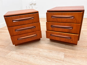 Mid Century Nightstands by VB Wilkins for G Plan