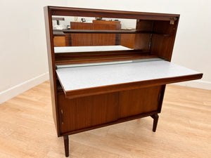 Mid Century Gin Bar by Beaver and Tapley
