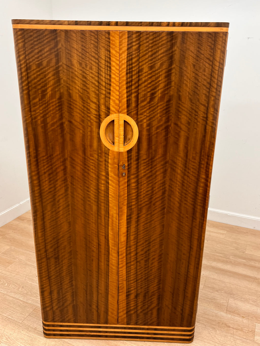 Art Deco Armoire by Salomon Hille of London