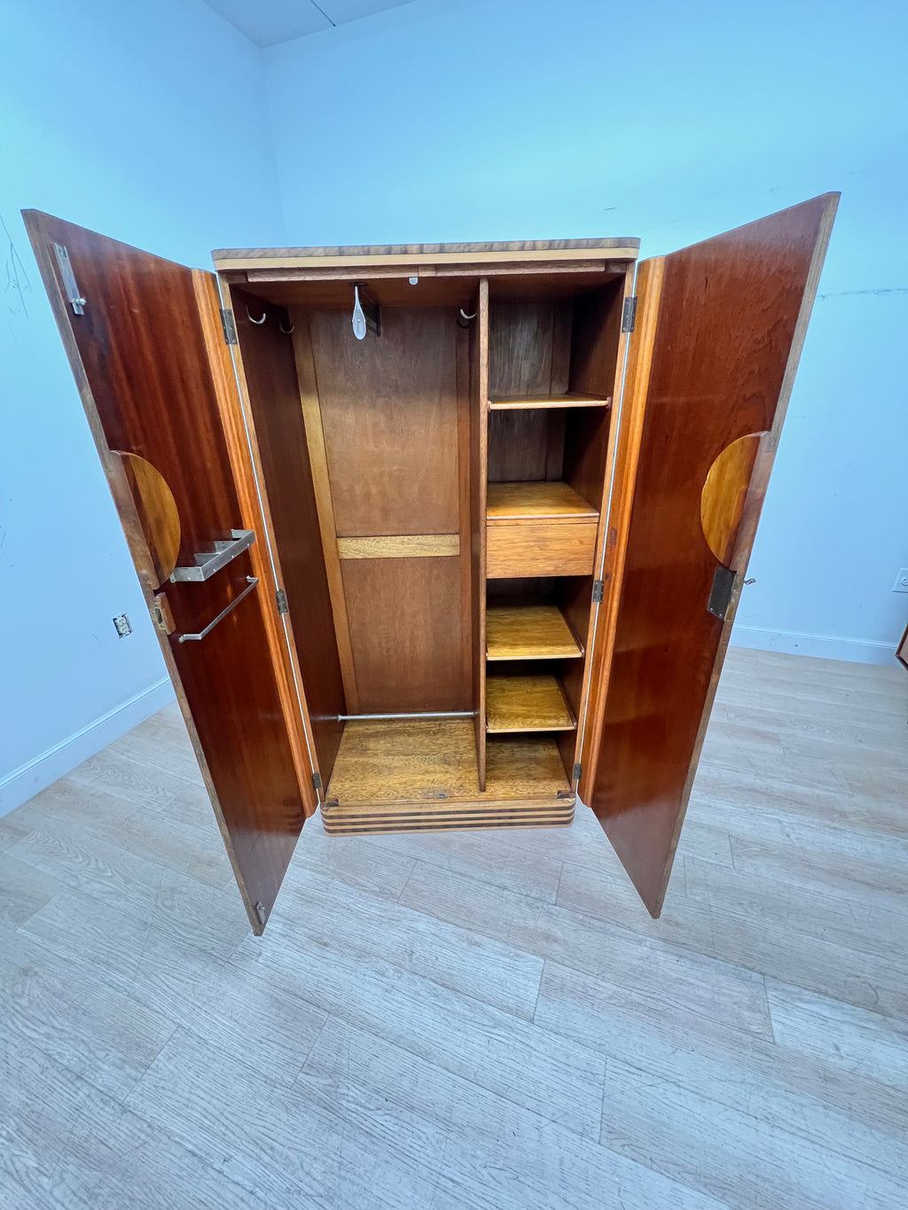 Art Deco Armoire by Salomon Hille of London