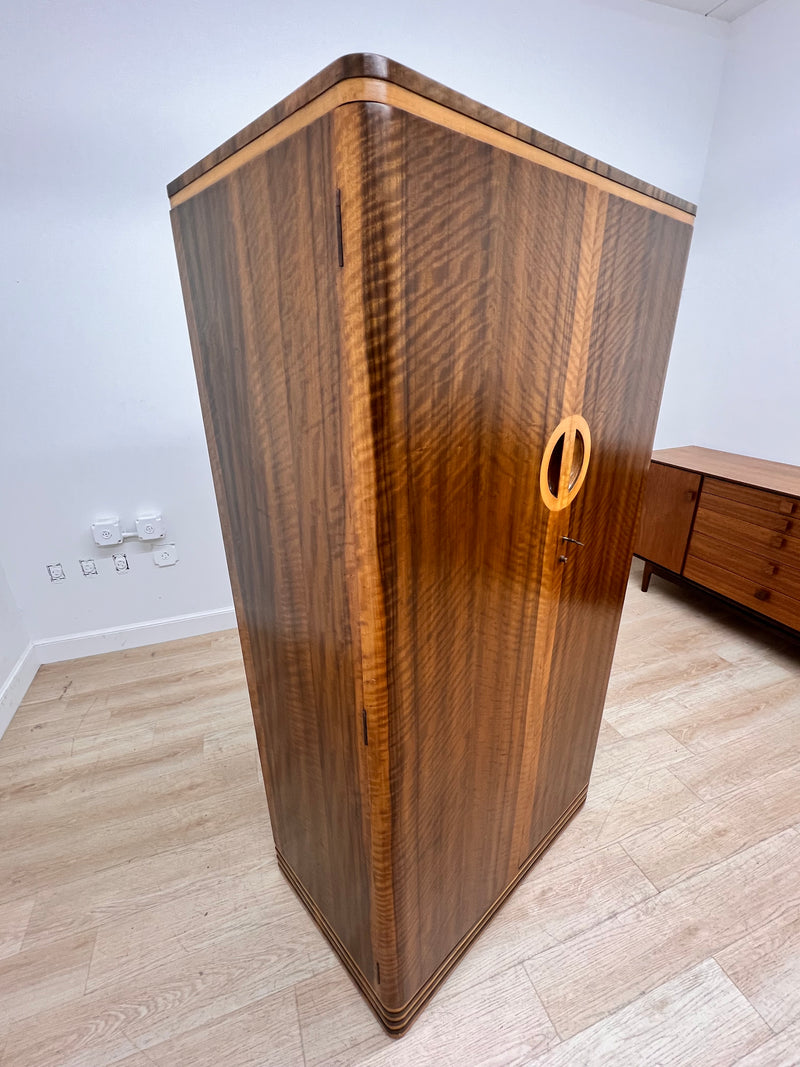 Art Deco Armoire by Salomon Hille of London