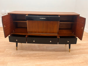 Mid Century Bar Cabinet by Stonehill Furniture