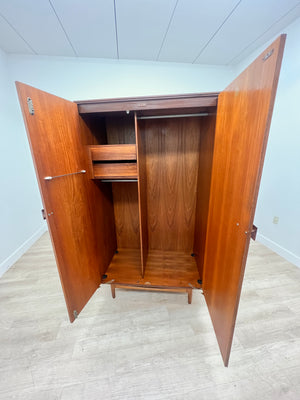 Mid Century Armoire by IB Kofod Larsen for G Plan