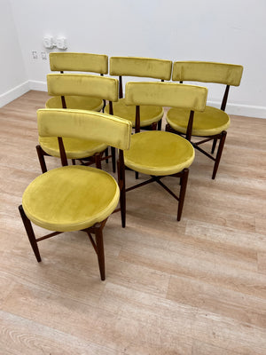 Mid Century Dining Chairs by VB Wilkins for G Plan