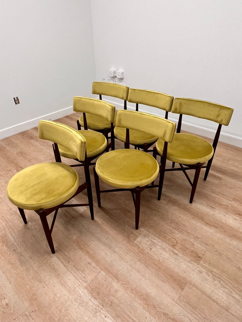 Mid Century Dining Chairs by VB Wilkins for G Plan