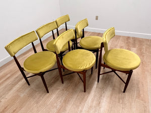 Mid Century Dining Chairs by VB Wilkins for G Plan