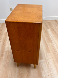 Mid Century Maple Drawer set by Avalon Furniture..