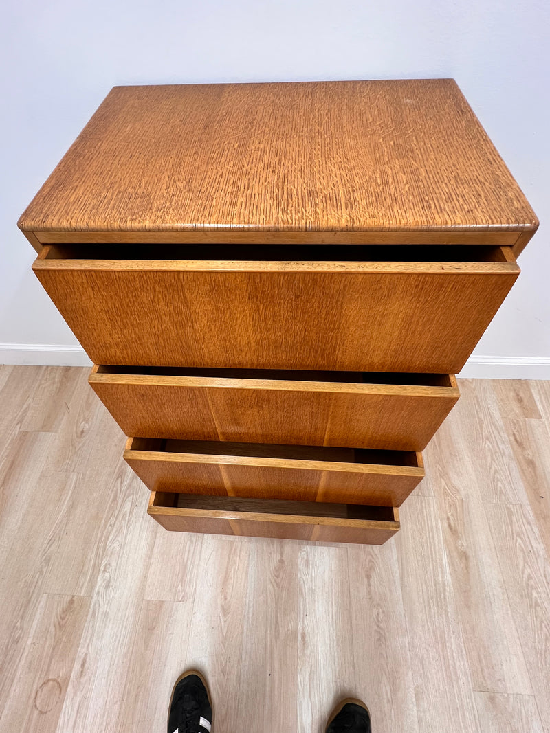Mid Century Maple Drawer set by Avalon Furniture..