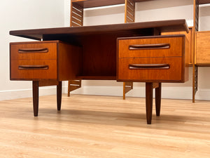 Mid Century Teak Desk by VB Wilkins for G Plan