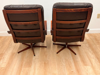 Pair of Mid Century Chairs by Ekornes of Norway