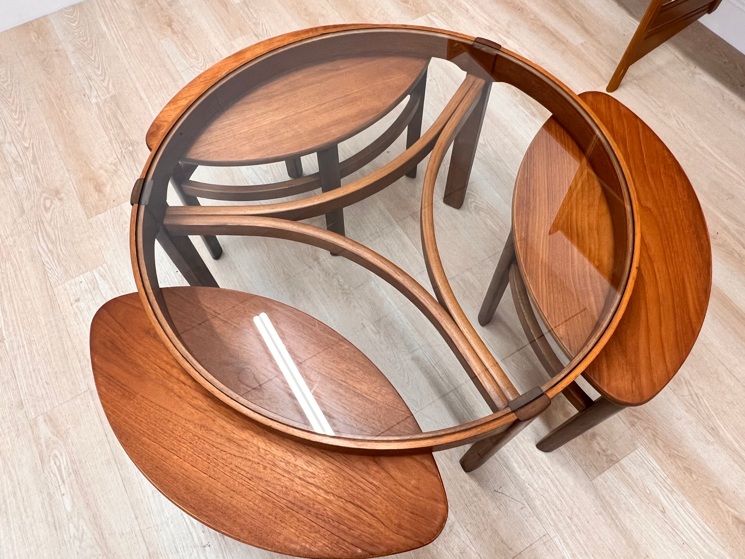 Mid Century Coffee Table Trinity by Nathan Furniture – Sputnik Furniture,  LLC