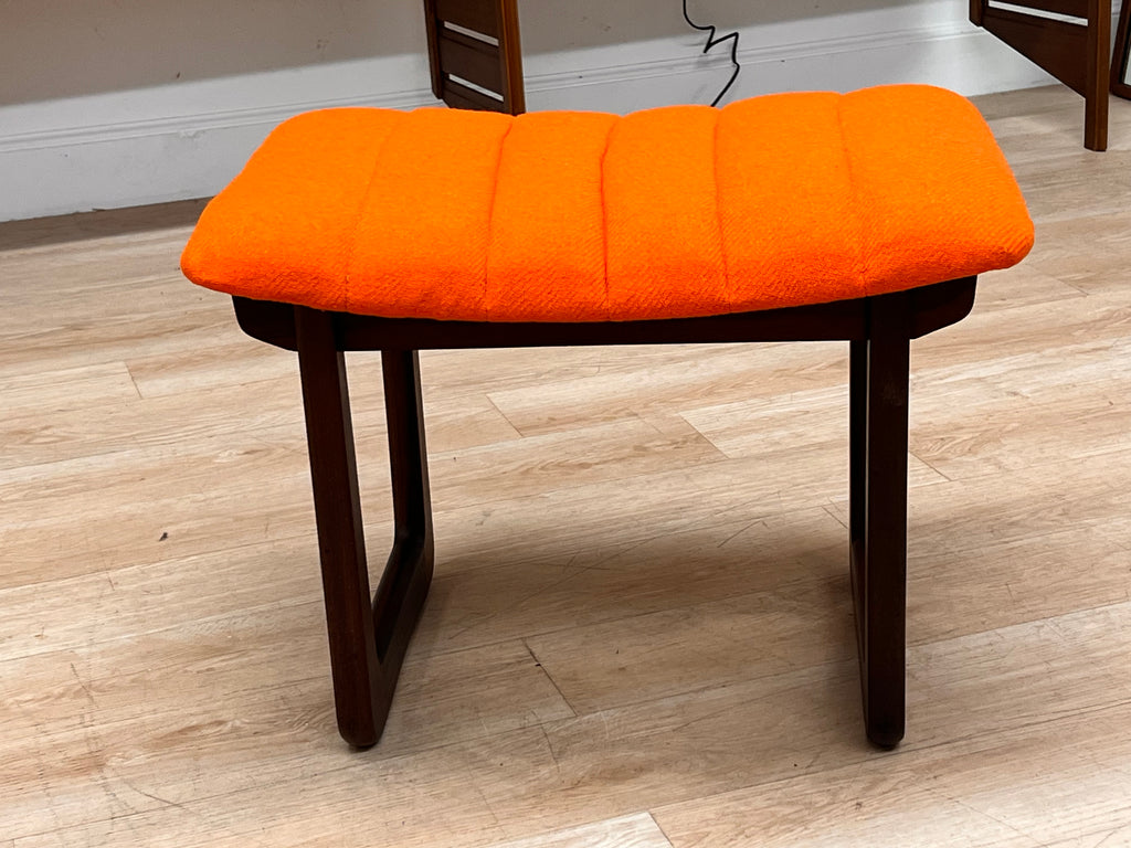 Mid Century Footstool/Vanity stool by William Lawrence