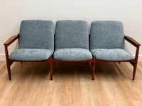 Mid Century Sofa by Svend Eriksen for Glostrup