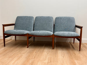 Mid Century Sofa by Svend Eriksen for Glostrup