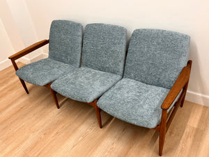 Mid Century Sofa by Svend Eriksen for Glostrup