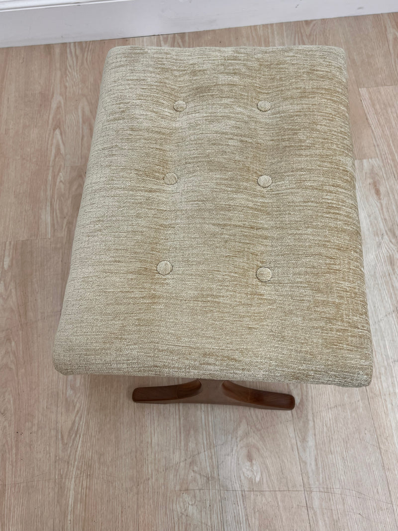 Mid Century Foot/Vanity Stool by Austinsuite