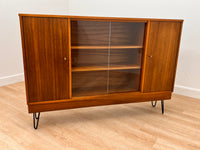 Mid Century China Cabinet by Morris of Glasgow Scotland