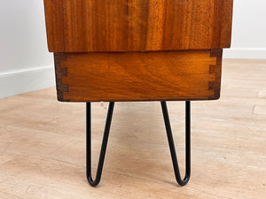 Mid Century China Cabinet by Morris of Glasgow Scotland