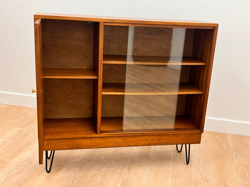 Mid Century China Cabinet by Morris of Glasgow Scotland