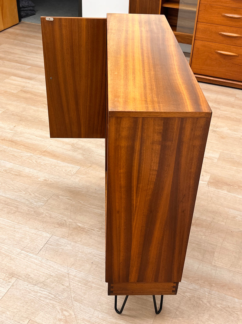 Mid Century China Cabinet by Morris of Glasgow Scotland
